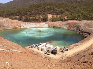 Virtual Curtain turns mining wastewater into rainwater