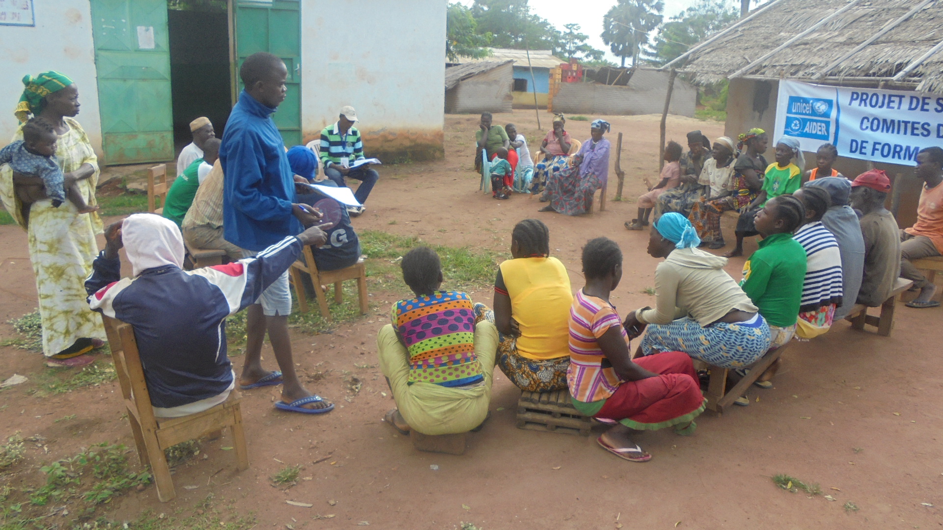 Training on water management in rural area