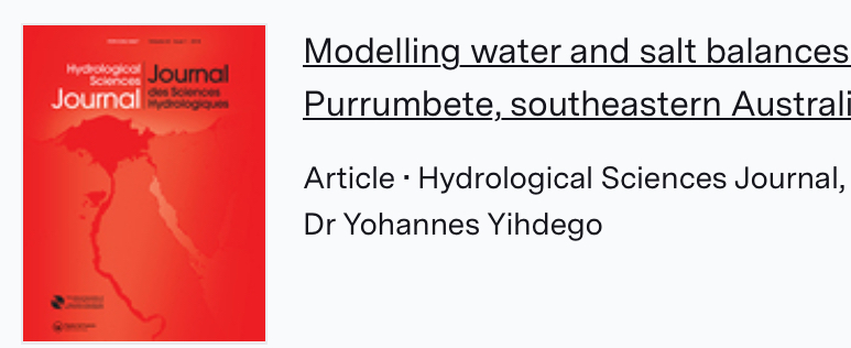 Published articles_Peer reviewed journals_Dr Yohannes Yihdego