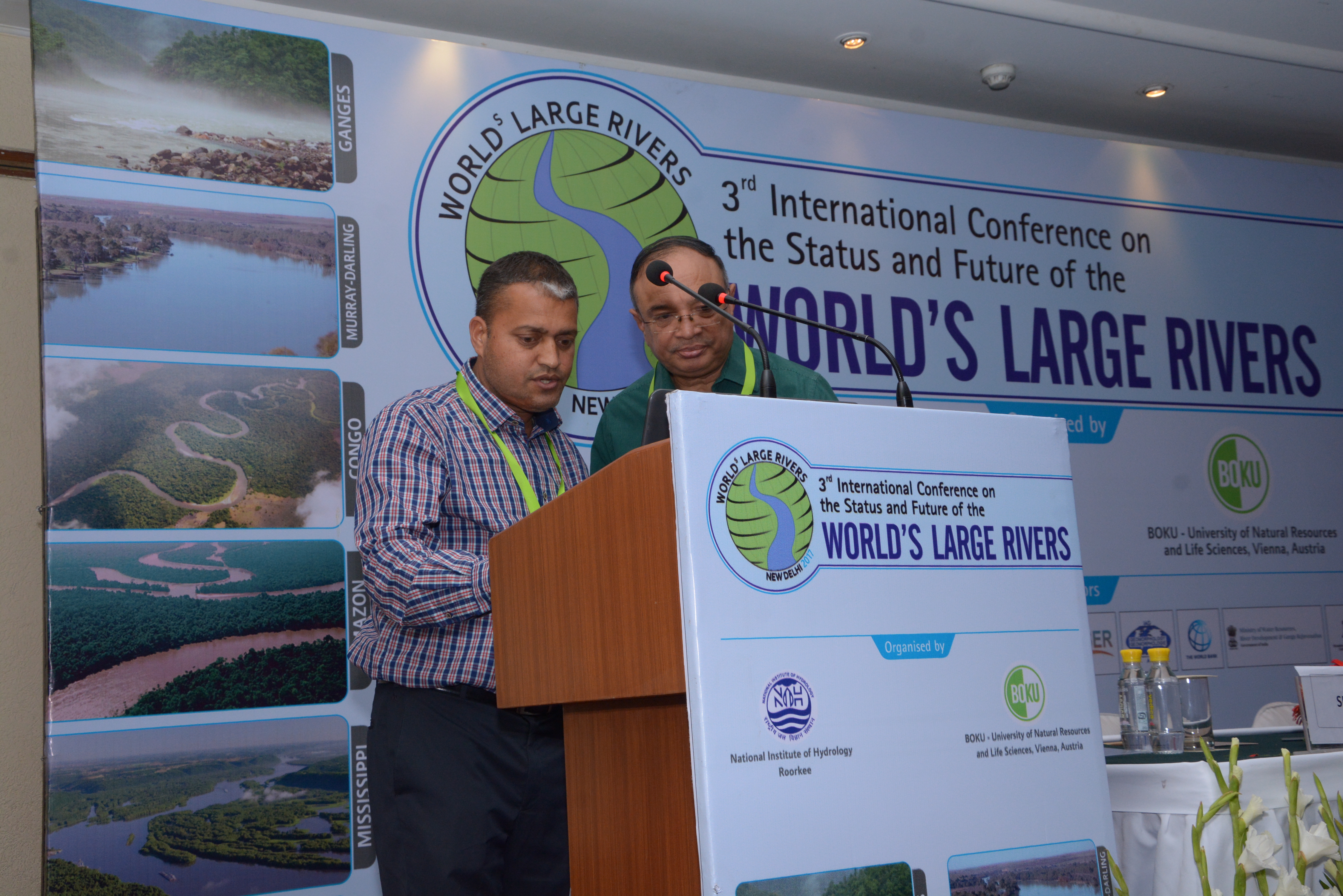 Large River Conference April, 2017 at New Delhi
