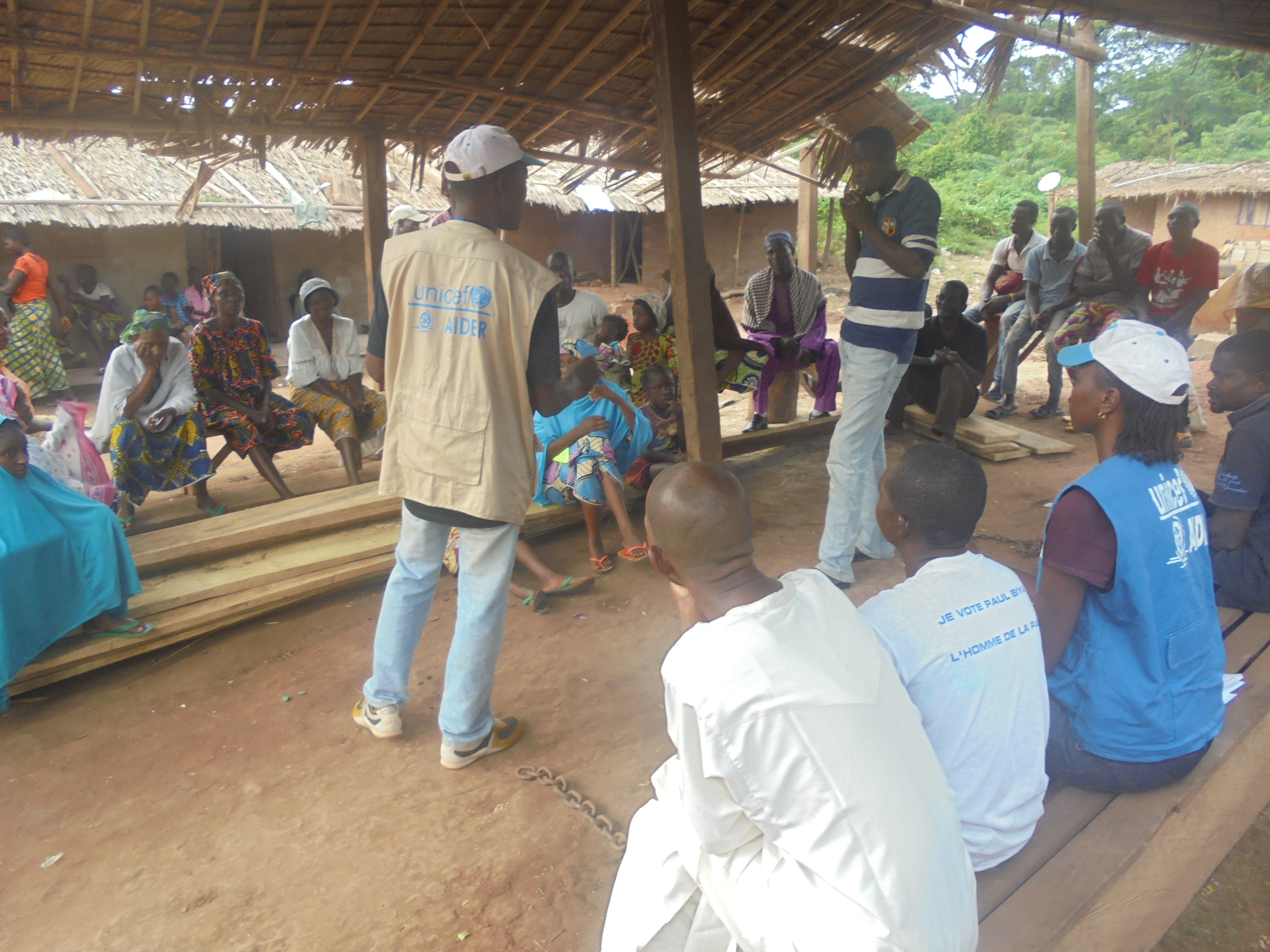 Training on water management in rural area