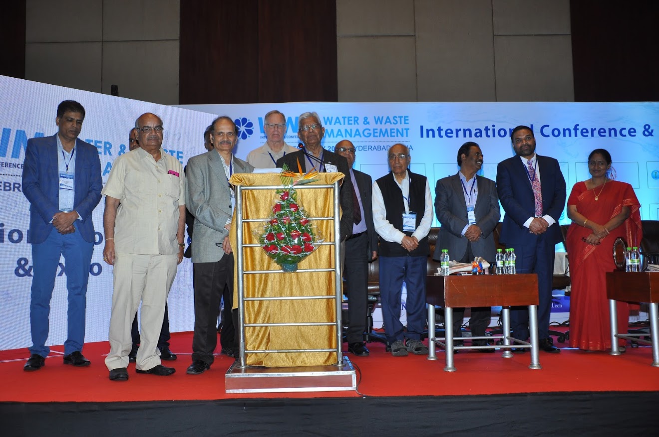 Water and Waste Management conference, Hyderabad India, Feb 19/20, 2019