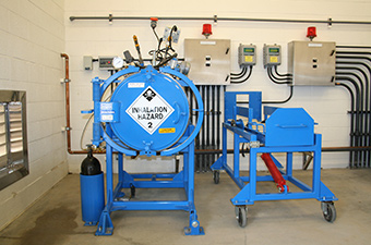Secondary Containment to Help Enable Use of Chlorine Gas for Chlorination