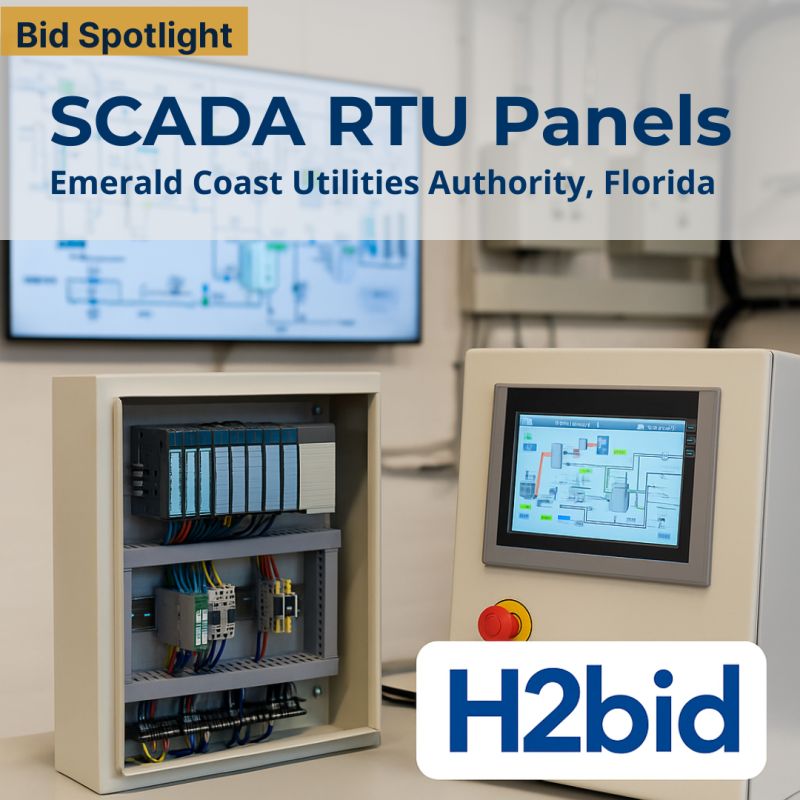 SCADA Opportunity &ndash; Florida UtilityEmerald Coast Utilities Authority is inviting bids for SCADA RTU Panels as part of its infrastructure moder...