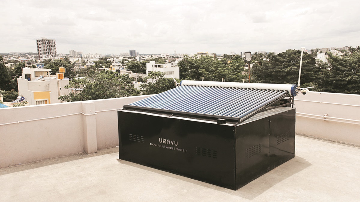 URAVU LABS: Creating sustainable water out of air using renewable tech