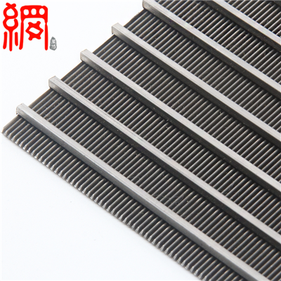 wedge wire flat panel