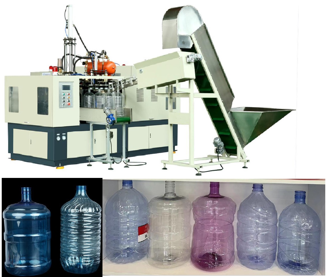 Automatic 5-gallon bottle blowing machine