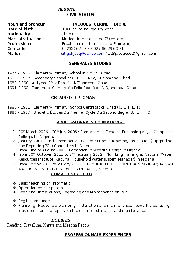 Jacques Gekinet, Desktop Publishing at IJU Computer College