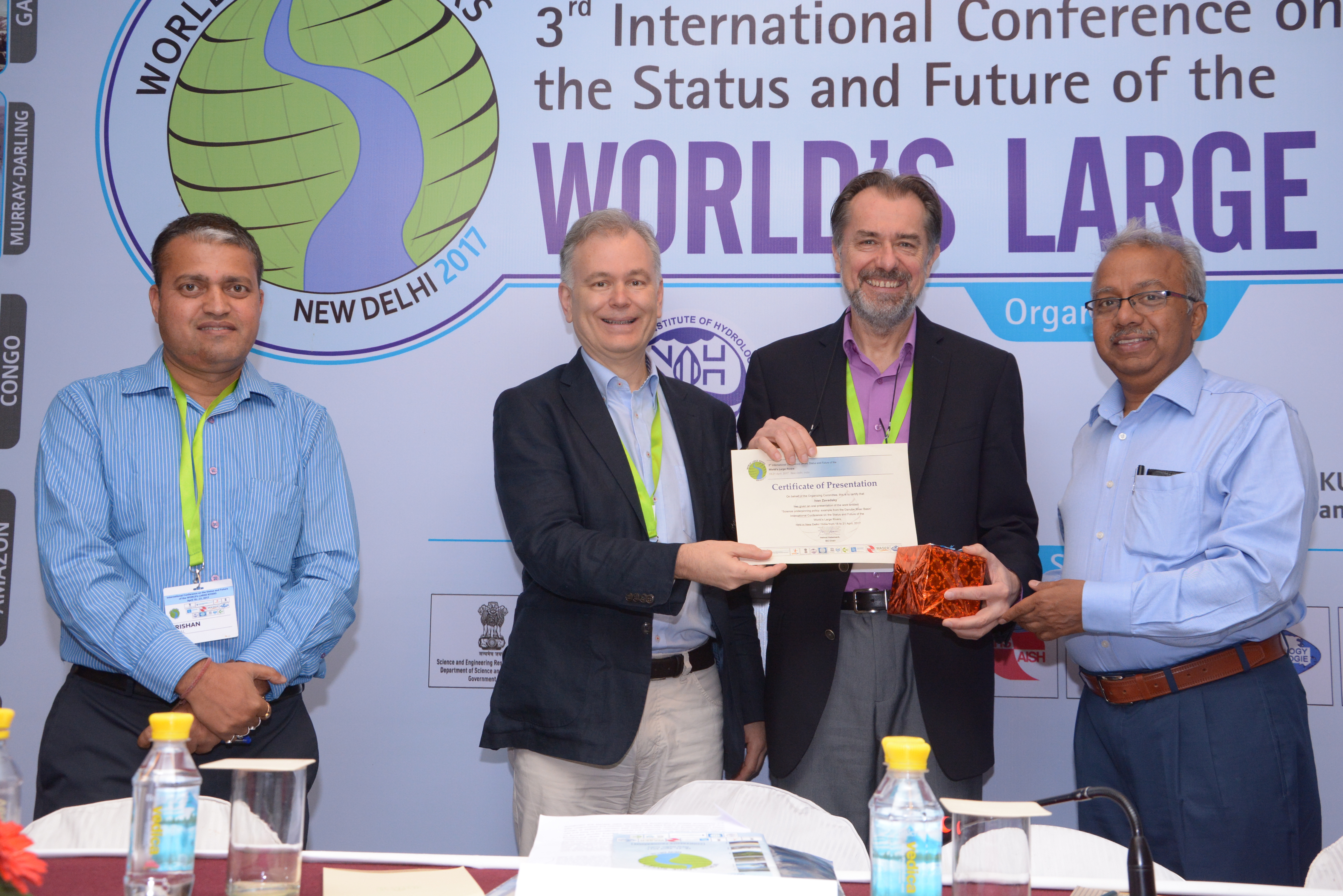 Large River Conference April, 2017 at New Delhi