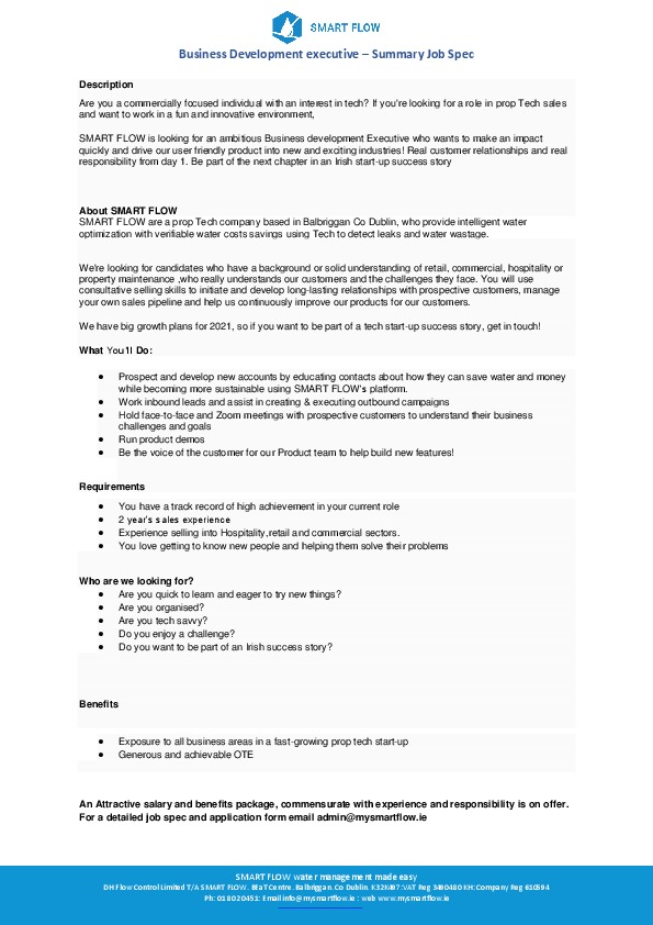 Business Development executive