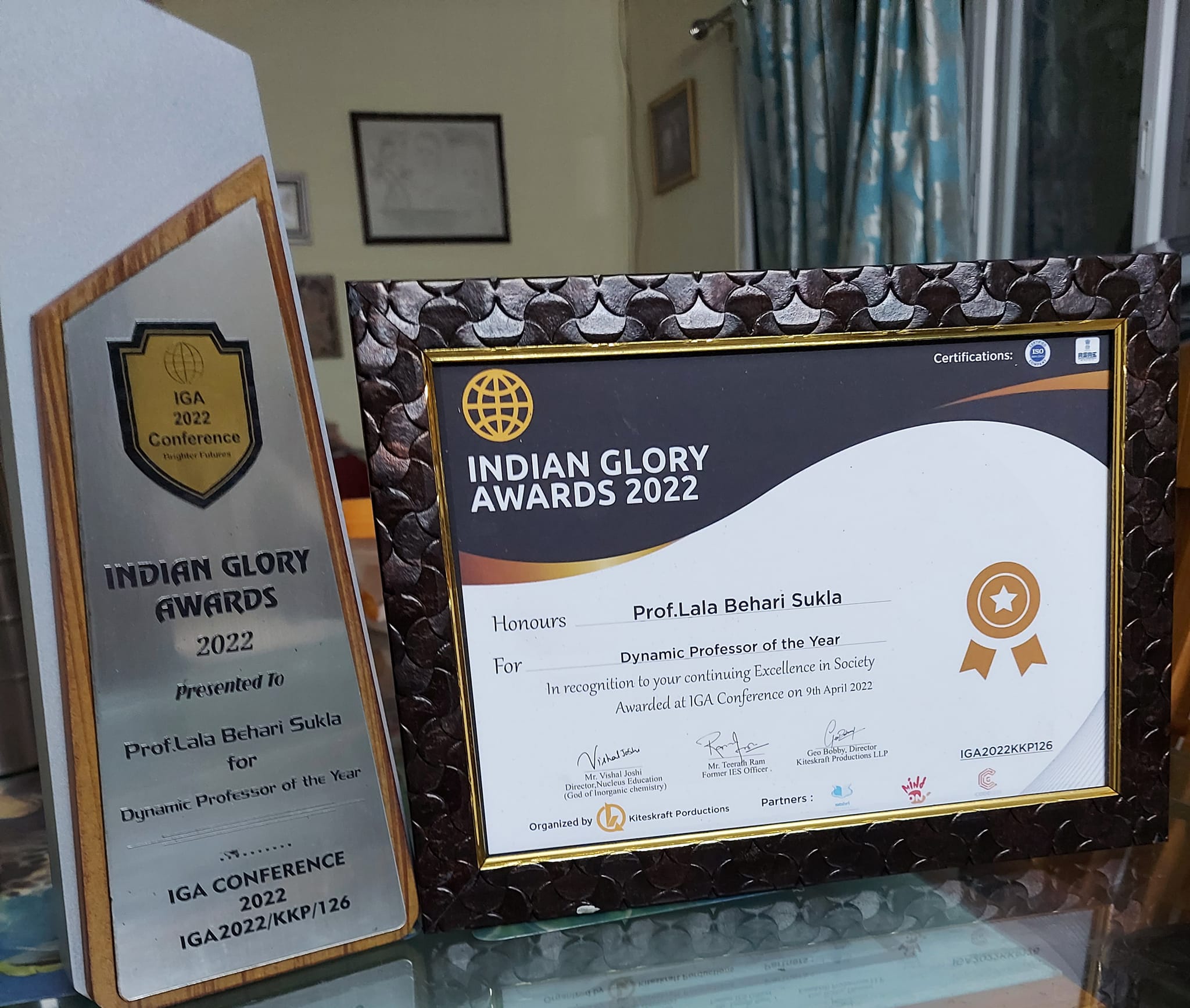 Indian Glory Awards 2022